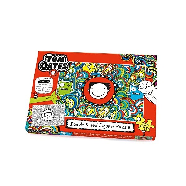 University Games Tom Gates Doodle Puzzle 2 en 1, U08548