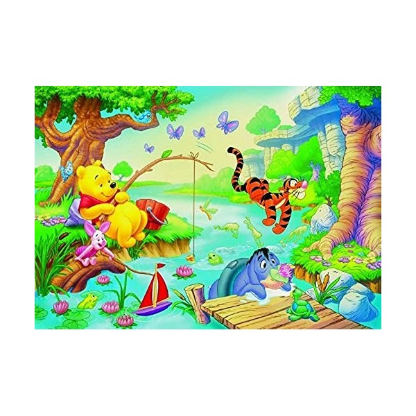 Clementoni-25429-Puzzle Enfant Floor 40 pc-WTP fishing