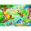 Clementoni-25429-Puzzle Enfant Floor 40 pc-WTP fishing