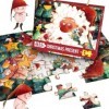 UEMIS Puzzle de Noël de Dessin animé - Puzzle de Dessin animé décoratif pour Noël | Jouets de développement pour la Maison, s