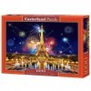 Castorland C-103997 Puzzle 1000 pièces Glamour of The Night, Paris, Multicolore
