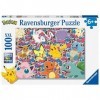 Ravensburger - Puzzle pour enfants - 100 pièces XXL - Prêt pour la bataille ! / Pokémon - Dès 6 ans - Puzzle de qualité supér