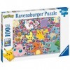 Ravensburger - Puzzle pour enfants - 100 pièces XXL - Prêt pour la bataille ! / Pokémon - Dès 6 ans - Puzzle de qualité supér