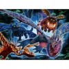 Ravensburger- Leuchtende How to Train Your Dragon Stars 13710-Puzzle pour Enfants Lumineux, 13710