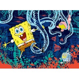 Ravensburger Bob léponge 13630&nbsp;100&nbsp;pièces XXL Puzzle 3D avec Lunettes 3D