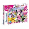 Clementoni - 20146 - Glitter Puzzle - Minnie Happy Helpers - 104 Pièces - Disney