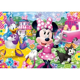 Clementoni - 20146 - Glitter Puzzle - Minnie Happy Helpers&nbsp;- 104&nbsp;Pièces - Disney