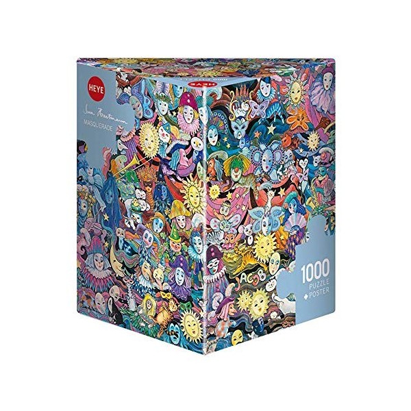 Heye- Puzzle Masquerade 1000 Pièces, 29789