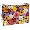 Tactic Games- Puzzle de 500 pièces : Fleurs de Jardin, 56747, Multicolore