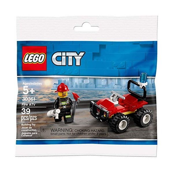 CITY Lego Set 30361 Fire ATV 39 Pieces Polybag