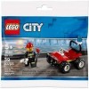 CITY Lego Set 30361 Fire ATV 39 Pieces Polybag