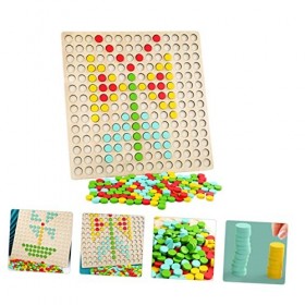 COHEALI 1 Jeu Puzzle Multifonctionnel Puzzle De Nombre Jouets De Puzzle Nombre Jouets Scie Sauteuse Jouet De Panneau De Puzzl