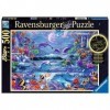 Ravensburger - Puzzle Adulte - Puzzle 500 p - Star Line - La magie du clair de lune - 15047