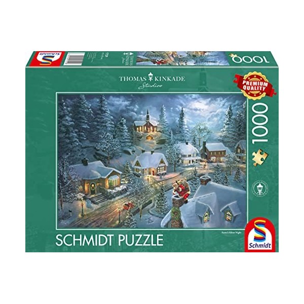 Schmidt Spiele 57529 Puzzle Disney Blanche-Neige et Les Sept Nains 1000 pièces, coloré