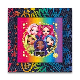 Clementoni Marco 60pzs Does Not Apply Frame Me Up Rainbow High, 60 pièces avec Cadre, 6 Ans Enfant, Puzzle Dessin animé-fabri