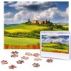 Puzzle de 500 pièces pour adultes - Deux petits lapins mignons - Puzzle cool - Puzzle de Noël - Cadeau pour la famille - Tail