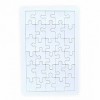 Creleo 30 Pièces de Puzzle à Peindre/carré - 10 pièces-avec Cadre à Personnaliser