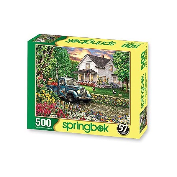 Springbok 500 Piece Jigsaw Puzzle Simpler Times