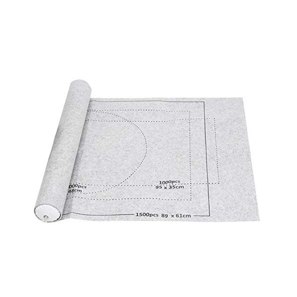 Économiseur de puzzle de stockage de puzzle antidérapant portable, tapis de puzzle, conception de Gray printing [without puzz