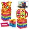 KALOISYHE Jouet de blocs de construction magnétiques à partir de 3, 4, 5, 6 ans, filles et garçons, jouets pour enfants de 3 