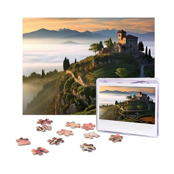 Puzzle de 500 pièces pour adultes - Variété de légumes frais et fruits - Puzzle cool - Animal de Noël - Puzzle cadeau pour la