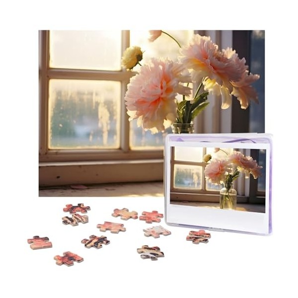 Puzzle 500 pièces pour adultes hiver Noël Père Noël Puzzle Cool Animal Noël Puzzle cadeau pour la famille Taille 52 x 38 cm