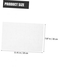 4 Pièces Puzzle de Transfert de Chaleur Dessiner des Puzzles Vierges Artisanat de Puzzle de Sublimation scie sauteuse énigmes