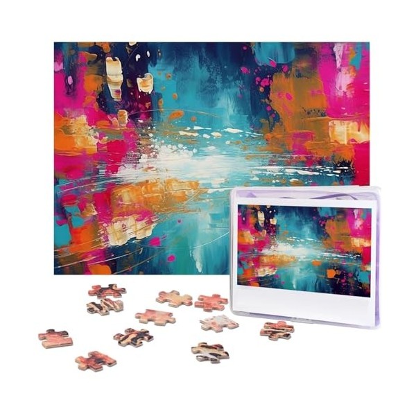 Puzzle de 500 pièces pour adultes - Pingouin africain - Puzzle cool animal de Noël - Puzzle cadeau pour la famille - Taille 5