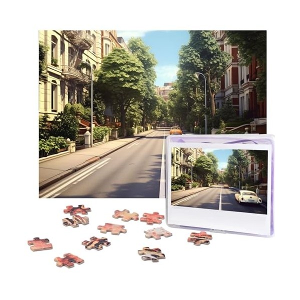 Puzzle 500 pièces pour adultes Ananas dété Puzzle Cool Animal Noël Puzzle Cadeau pour la famille Taille 52 x 38 cm