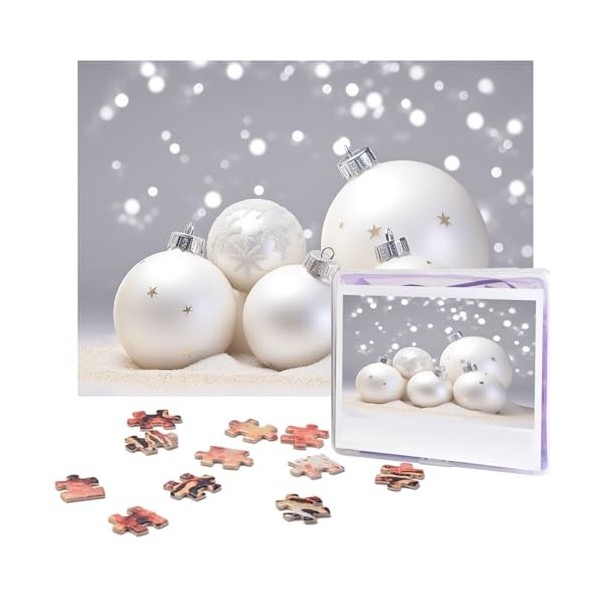 Puzzle 500 pièces pour adultes animaux sauvages Puzzle Cool Animal Noël Puzzle Cadeau pour la famille Taille 52 x 38 cm