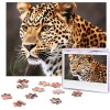 Puzzle 500 pièces pour adultes Labrador retriever Puzzle Cool Animal Noël Puzzle Cadeau pour la famille Taille 52 x 38 cm