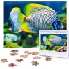 Puzzle de 500 pièces pour adultes poissons tropicaux - Puzzle cool animal de Noël - Puzzle cadeau pour la famille - Taille 52