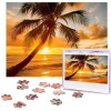 Puzzle de 500 pièces pour adultes poissons tropicaux - Puzzle cool animal de Noël - Puzzle cadeau pour la famille - Taille 52