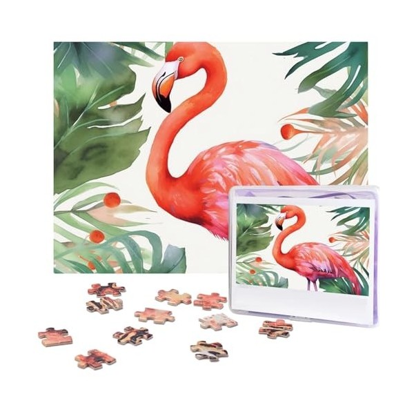 Puzzle de 500 pièces pour adultes poissons tropicaux - Puzzle cool animal de Noël - Puzzle cadeau pour la famille - Taille 52