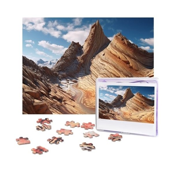 Puzzle de 500 pièces pour adultes - Motif pastèque - Puzzle cool - Animal de Noël - Puzzle cadeau pour la famille - Taille 52