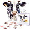 Puzzle 500 pièces pour adultes nénuphar puzzle cool animal Noël puzzle cadeau pour famille taille 52 x 38 cm