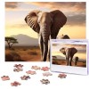 Puzzle 500 pièces pour adultes nénuphar puzzle cool animal Noël puzzle cadeau pour famille taille 52 x 38 cm