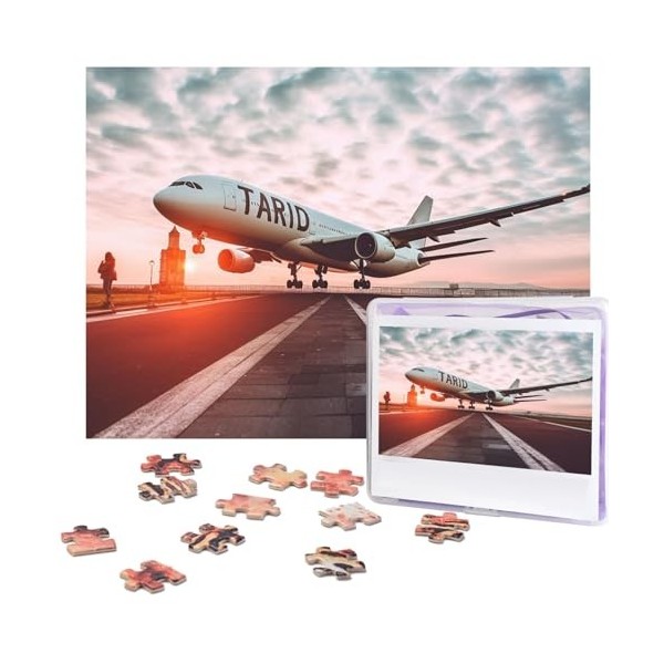 Puzzle 500 pièces pour adultes Arbre avec oiseaux sur balançoire Puzzle Cool Animal Noël Puzzle Cadeau pour la famille Taille