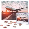 Puzzle 500 pièces pour adultes Arbre avec oiseaux sur balançoire Puzzle Cool Animal Noël Puzzle Cadeau pour la famille Taille