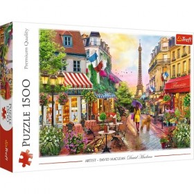 Trefl Puzzle, Le Charme Parisien, 1500 Pièces, Qualité Premium, pour Adultes et Enfants à partir de 12 Ans, 26156