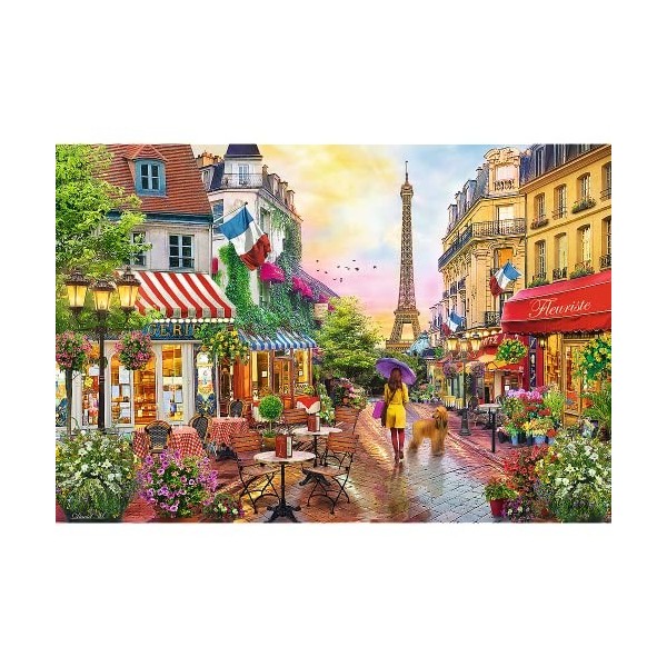 Trefl Puzzle, Le Charme Parisien, 1500 Pièces, Qualité Premium, pour Adultes et Enfants à partir de 12 Ans, 26156