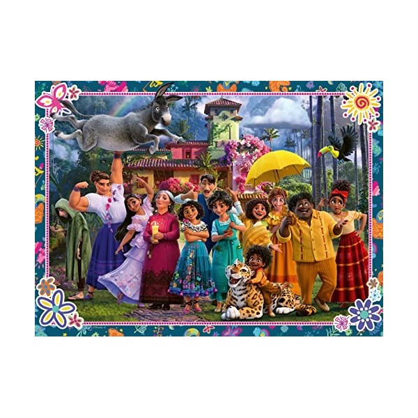 Ravensburger - Puzzle pour enfants - 100 pièces XXL - La famille Madrigal / Disney Encanto - Dès 6 ans - Puzzle de qualité su