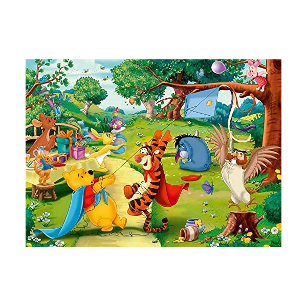 Ravensburger - Puzzle Enfant - Puzzle 100 p XXL - Le sauvetage / Disney Winnie lOurson - Dès 6 ans - 12997