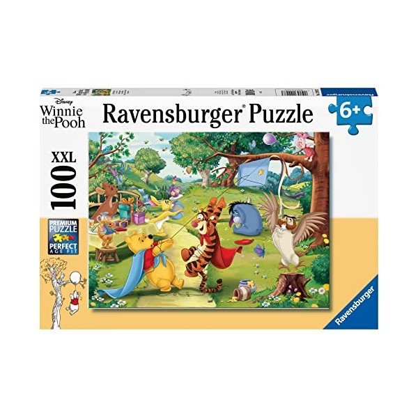 Ravensburger - Puzzle Enfant - Puzzle 100 p XXL - Le sauvetage / Disney Winnie lOurson - Dès 6 ans - 12997