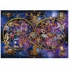 Educa - Constellations | 1000 pièces Puzzle Qui Brille dans lobscurité. Mesure : 68 x 48 cm. Comprend Fix Puzzle Tail pour l