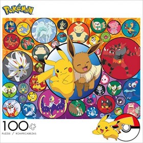 Buffalo Games - Pokemon - Pokemon Alola Region - Puzzle 100 pièces