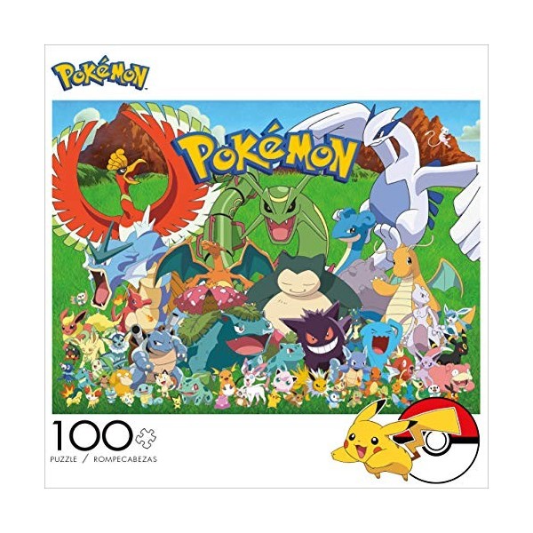 Buffalo Games - Pokémon – Puzzle de 100 pièces