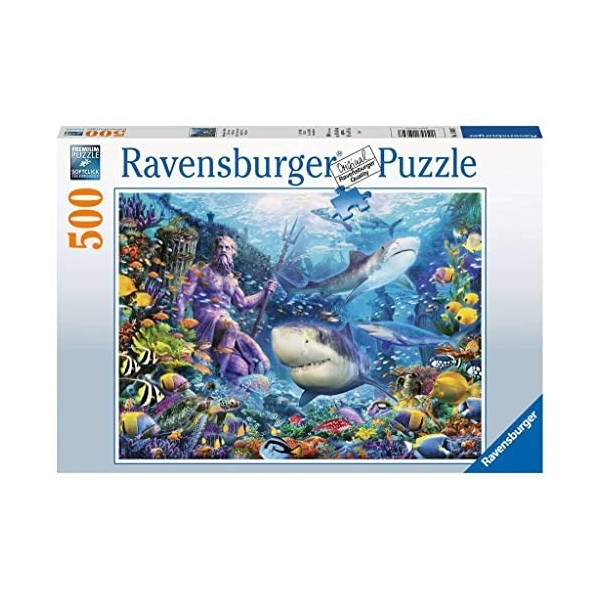 Ravensburger- Puzzle 500 pièces-Roi de la mer Adulte, 4005556150397
