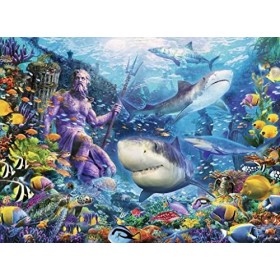 Ravensburger- Puzzle 500 pièces-Roi de la mer Adulte, 4005556150397