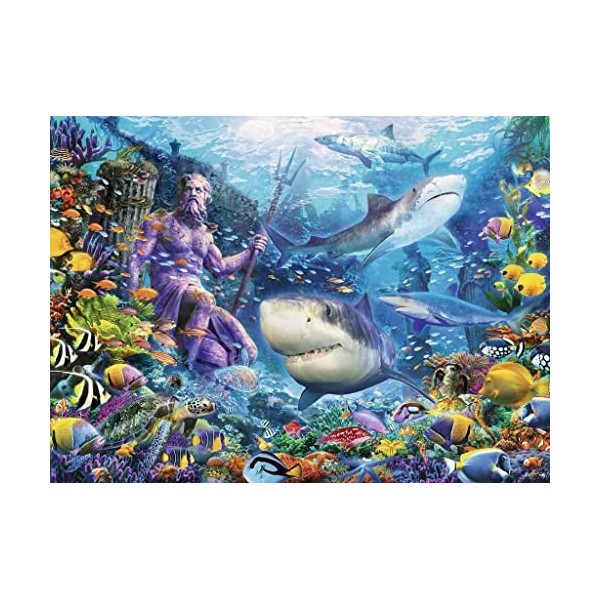 Ravensburger- Puzzle 500 pièces-Roi de la mer Adulte, 4005556150397